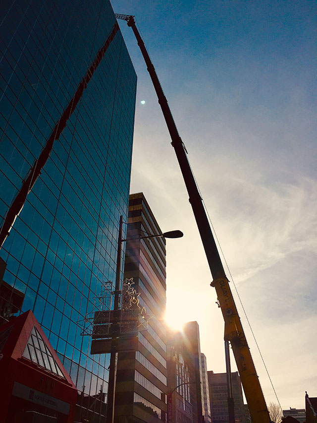 Installation de monte-charge Province du Québec